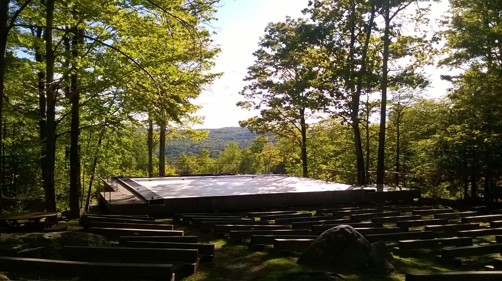 Jacob's Pillow Inside/Out Stage