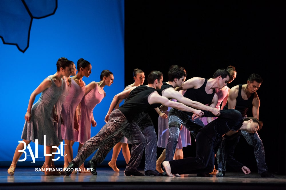 San Francisco Ballet in Ratmansky's Chamber Symphony. © Erik Tomasson