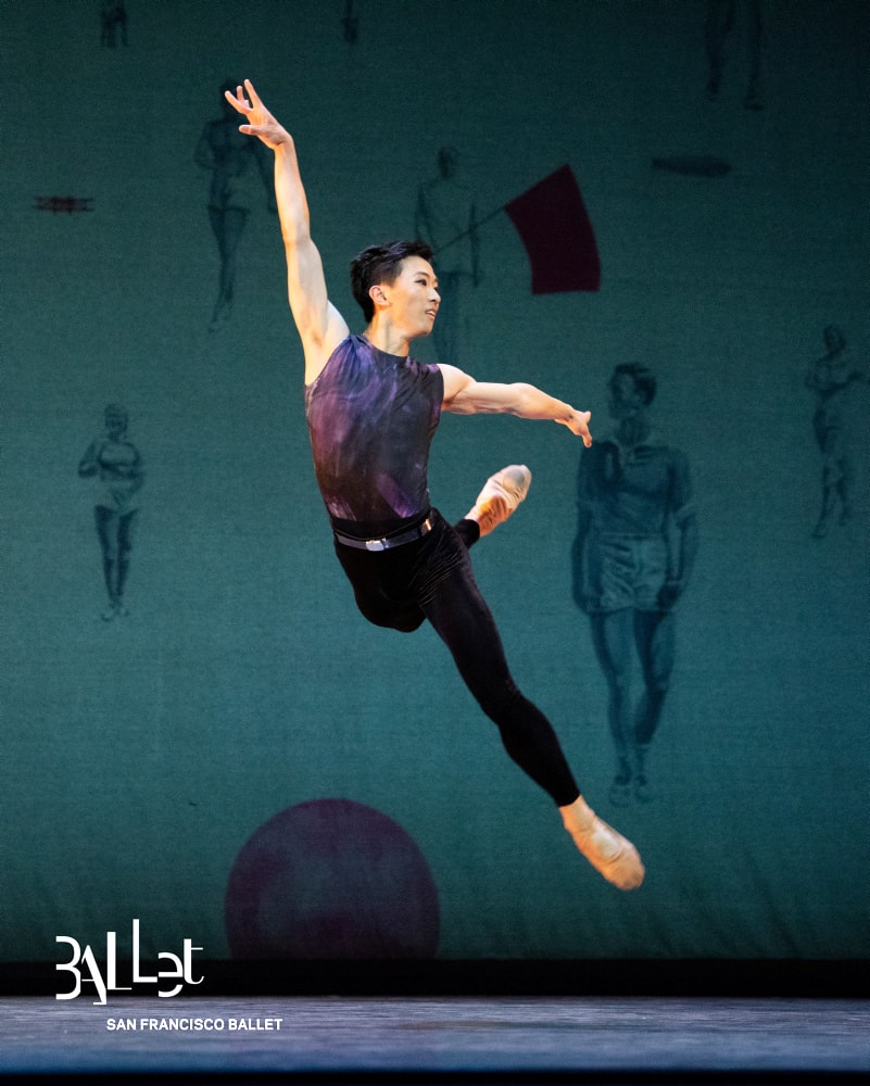 San Francisco Ballet in Ratmansky's Symphony #9. © Erik Tomasson