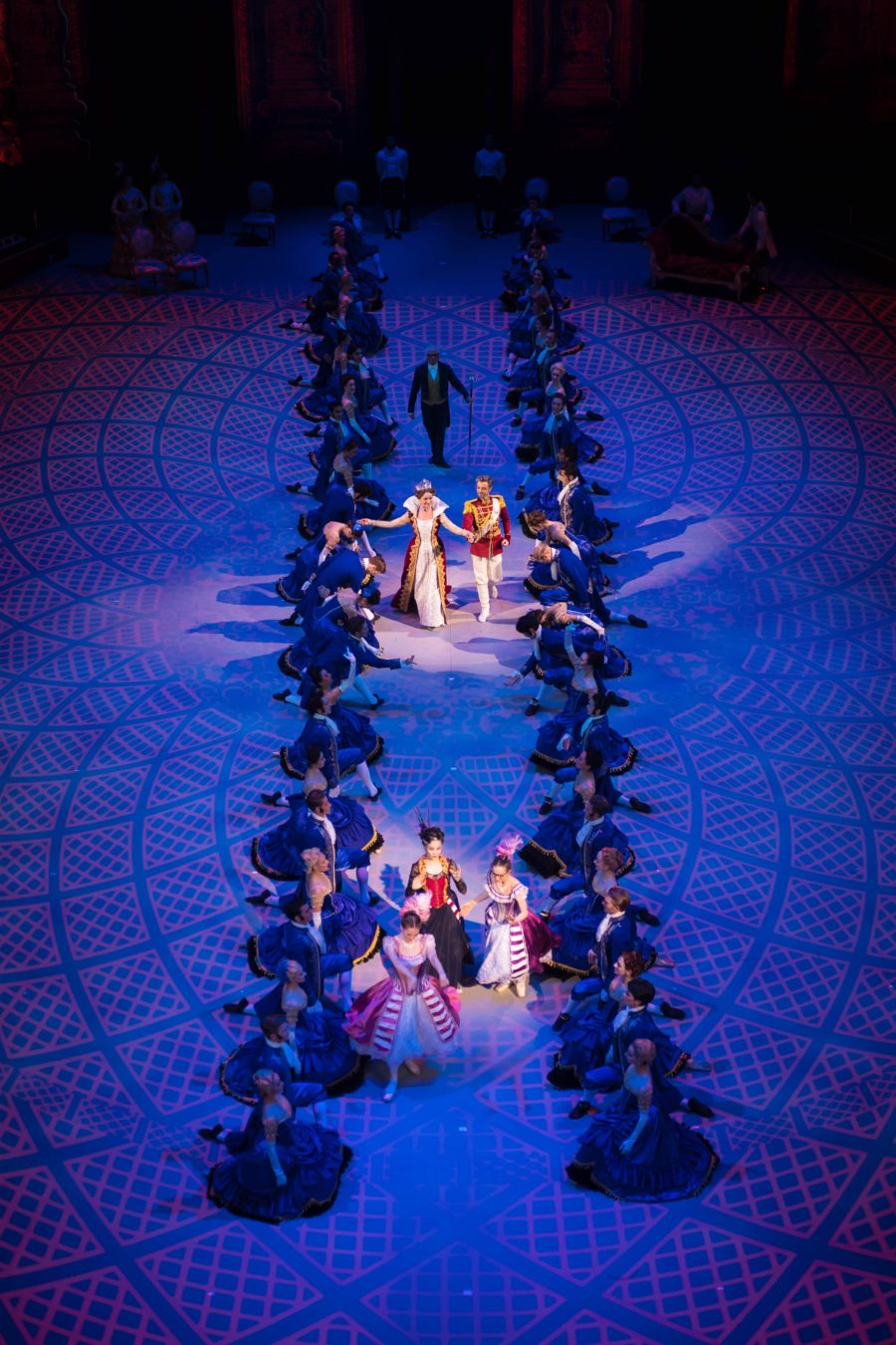 English National Ballet in Christopher Wheeldons Cinderella in the round. Photo by Ian Gavan